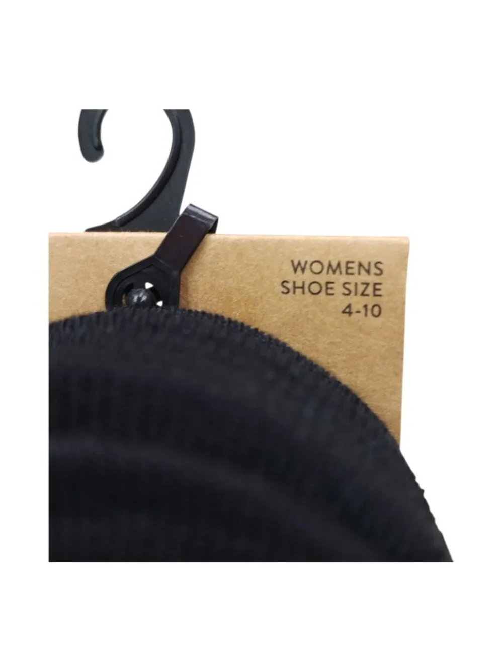 Born Cotton Blend Sneaker Liners Socks Womens Shoe Size 4-10 Anti-Slip Heel Grip